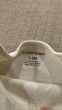 Calvin Klein Long-Sleeve Monogram Footed Baby Coverall/Romper / Size 3-6m