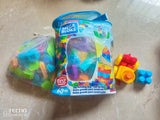 Mega Blocks Along with Train + Stickle Bricks Set