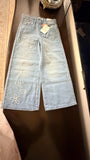 High Rise Wide Leg Jeans / Size 5-6yrs