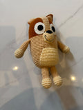 Crocheted Bingo Stuffed Toy by Khwaab