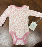 Cloud Island Babygirl Pink Pack of 2 Bodysuits / Size 3m