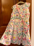 Nutmeg Dress & Butterfly Purse / Size 5-6yrs