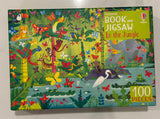 Usborne Book & Jigsaw In the Jungle Puzzle / 100Pcs