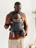 BabyBjörn Baby Carrier Harmony, Anthracite, 3D Mesh | 3-in-1 Ergonomic Baby Carrier / Suitable for Newborn to ~3 years (approx. 3.2–18 kg)