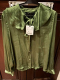 Zara Green Shirt / Size XS