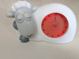 Zazu Sam Sleep Trainer - Grey Sheep Alarm Clock & Night Light