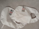 Mothercare Set of 2 Bibs / 18 x  16.5cm