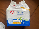 Lifecare Adult Pull Ups / Size XXLARGE / 108-156cm / Count 10Pc