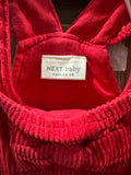 Next Corduroy Jumper Dress / Size 3-6m