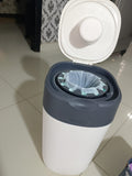 Tommee Tippee Twist & Click Nappy Disposal Bin + 6 Refill Cassette Pack