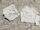 Carter’s Wrap Vest / Set of 4 / Size Newborn