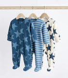 Next Sleepsuits / Pack of 3 / Size 0-6m