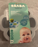 Béaba Multiportions Silicone Baby Food Storage Tray with six 150 ml (5 oz)