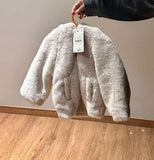 Zara Faux Fur Coat / Size 2yrs
