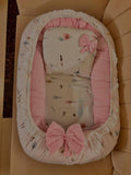 Snuggle Bed with Two Extra Bedding / Age Upto 6m