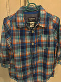 Oshkosh B'Gosh Boys' Button-Down Shirt / Size 24m