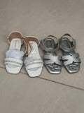 Sandals / Set of 2 Pairs/ Size 30 / 7.5 Inches