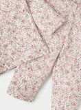 Juniors Floral Print Long Sleeves T-shirt and Pyjama Set / Size 6-12m