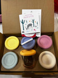 Elk And Friends 6 Baby Food Glass Jars