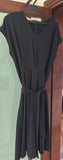 Belted Mumuso Midi Dress / Size Medium