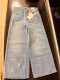 High Rise Wide Leg Jeans / Size 5-6yrs