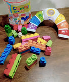 Clementoni Soft Blocks + Baby Einsteins multilingual Activity Arc
