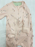 Next Baby Girl Sleepsuit / Light Pink / Size 3-6m