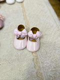 Shein Light Pink Bow Shoes / Size 3-6m