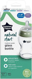 Tommee Tippee Natural Start Anti-Colic Glass Baby Bottle 250ml