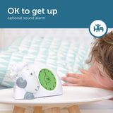 Zazu Sam Sleep Trainer - Grey Sheep Alarm Clock & Night Light