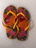 Havaianas Slim Floral Flip-Flop / Size 3/4 Y / 35/36