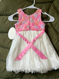 American Princess Toddlers Girl Floral Party Dress / Size 2T