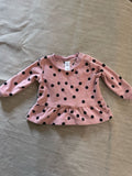 Carter's Dress & Fleece Shirt / 9m