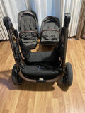 Cybex Twin Stroller With 2 Car Seats & 2 Toddler Seats