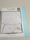 Bubba Blue Australia Premium 2-Pack Bassinet Fitted Sheets