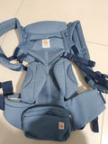 ErgoBaby Omni 360 Cool Air - Oxford Blue / Supports 7–45 lbs (~3.2–20 kg)
