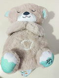 Breathing Otter Teddy Bear Plush Toy  with *Lights and Soothing Music*