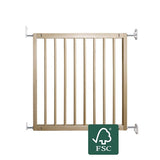 BabyDan No Trip Safety Gate, Wood