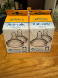 Dr Brown’s Anti Colic Nipples / Wide Neck Bottle / Size 2 / Pack of 2