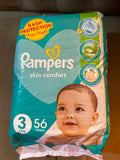 Pampers Skin Comfort / Size 3 / Count 56