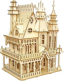 3D Puzzle House, Pre-Cut Dream Villa Model Kit  DIY / Count 183 Pcs