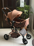 Convertible Stroller with Reversible Bassinet