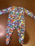 Old Navy 2 Way Zip Footed Sleeper / Size 3-6m