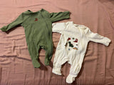 M&S Baby Onesies / Pack of 2 / Size 1-3m