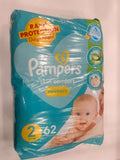 Pampers Skin Comfort / Size 2 / Count 62 / Weight 3-7Kgs