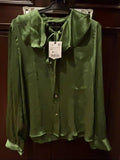Zara Green Shirt / Size XS