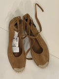 Zara Tie Up Espadrilles / Size 39
