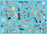 Dodgy Dogs Jigsaw Puzzle / 1000 Pcs