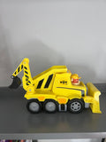 Paw Patrol Toy Rubble figure with Bulldozer Truck