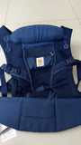 Ergobaby Adapt Baby Carrier Cool Air Mesh – Deep Blue / Adjustable from Newborn to Toddler / Weight: 7-45lbs (~0-48m)